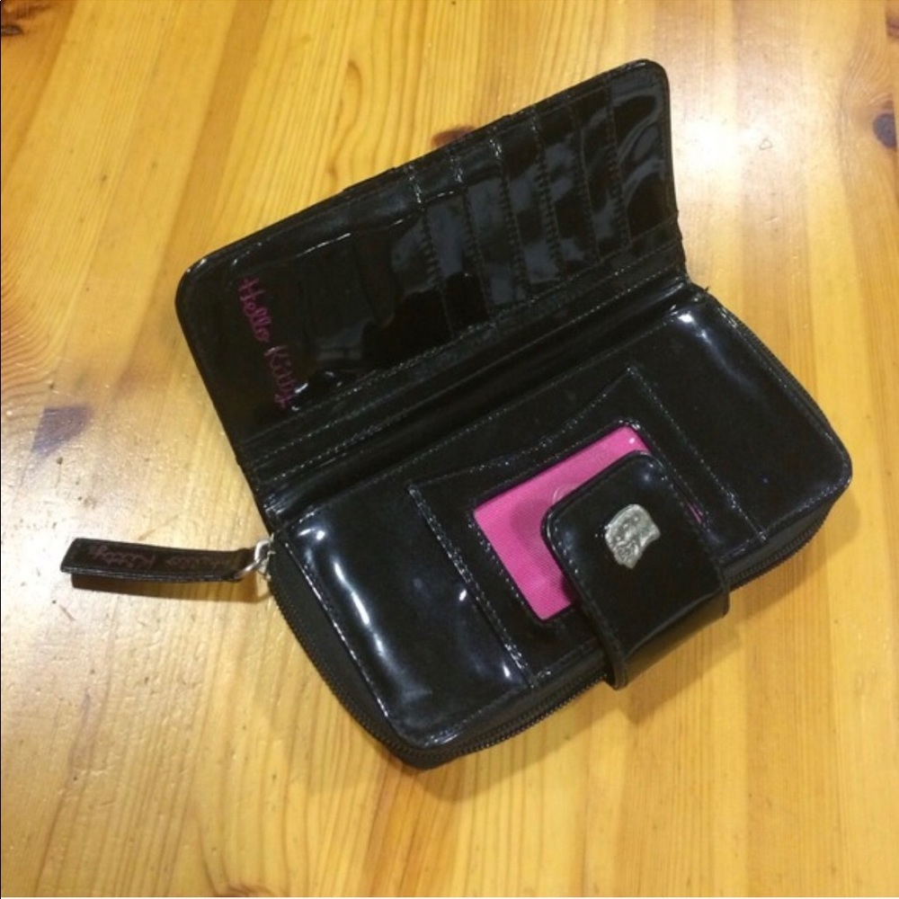Black Hello Kitty HK Wallet